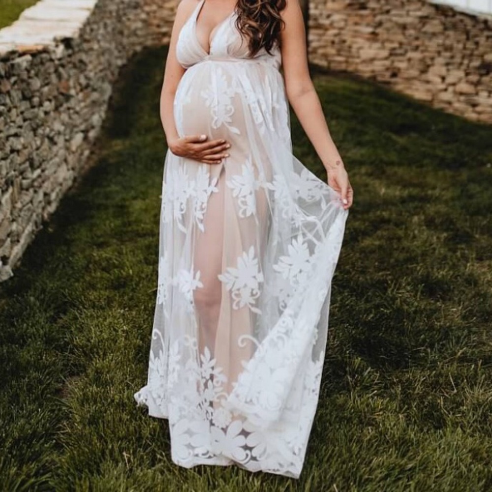 Long Lace Dress